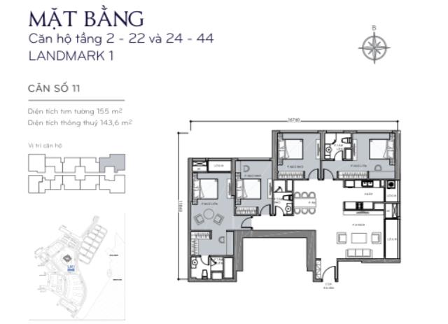 Cần bán gấp căn hộ cao cấp 4pn 3wc, sở hữu vĩnh viễn, 159m2, vinhomes central park, view đẹp