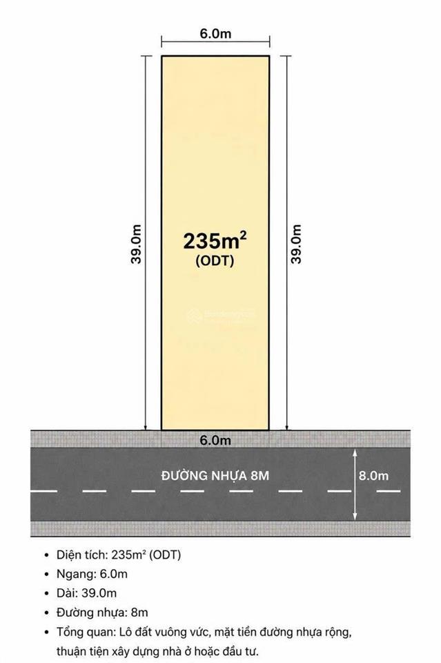 Chỉ 50tr/m2 đường nhựa thông 8m, gần bãi tắm mân thái