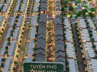 Tx7187 shophouse phố trung nhật sầm uất. 6,3tỷ all in 4 tầng, 75m2
