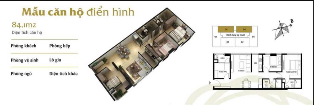 Bán căn hộ 3pn chung cư the nestar 83 hào nam, sổ đỏ, full nội thất siêu đẹp