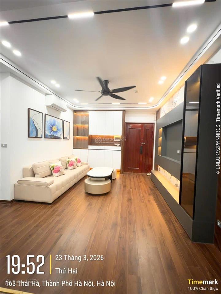 Bán căn hộ 80m2 2pn chung cư 165 thái hà, full nội thất mới, sđcc