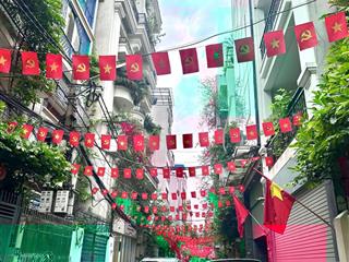 Bán nhà minh khai, hai bà trưng  68m2  6 tầng  mt 8.1m  20 tỷ  ô tô tránh  ngõ thông kd đỉnh