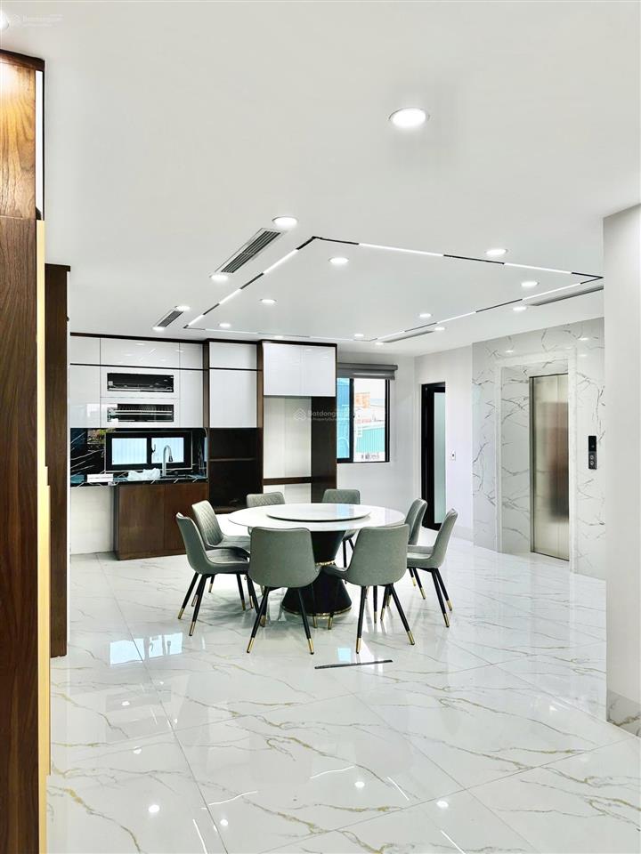 Chính chủ bán nhà phố tân mai hoàng mai 82m2 7 tầng 27 tỷ 4 ôtô tải tránh 2 mặt thoáng nở hậu kd