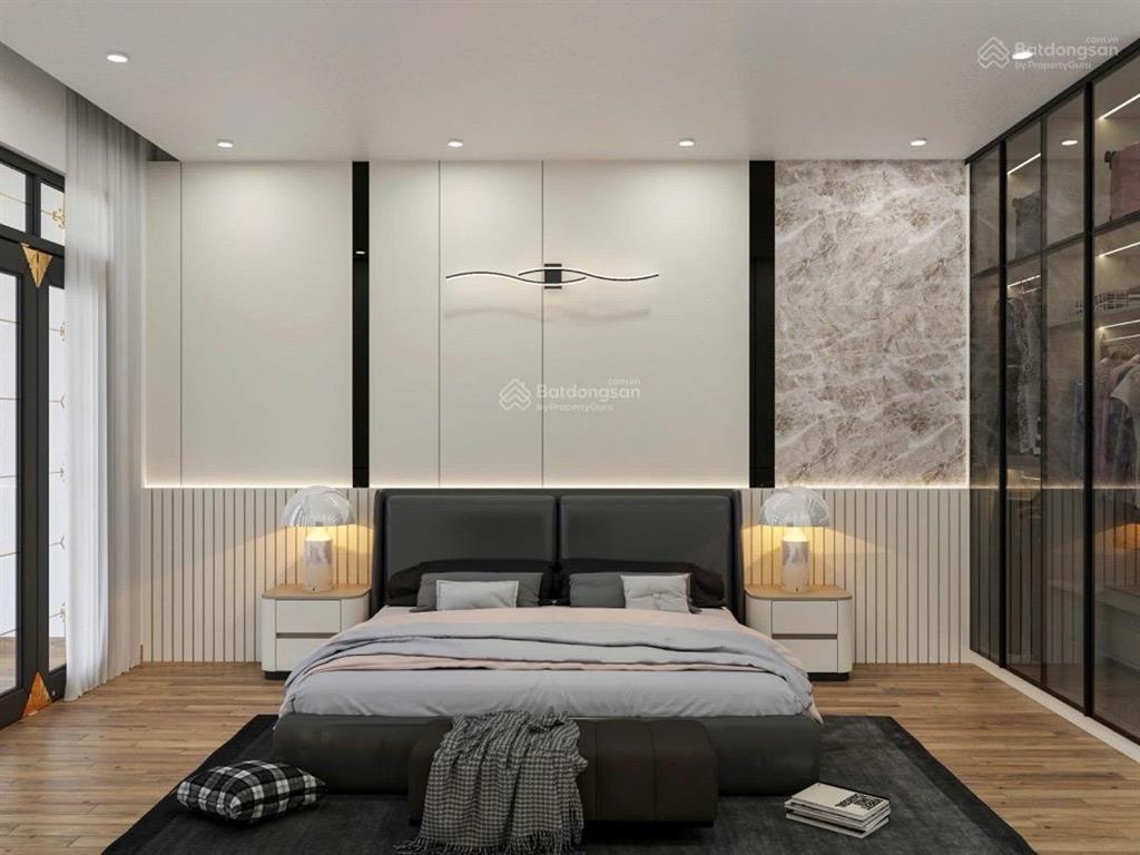 Nhà ở phường bồ đề long biên 75m2  xây 6 tầng thang máy  gara ôtô 7 chỗ  10m ra phố hồng tiến