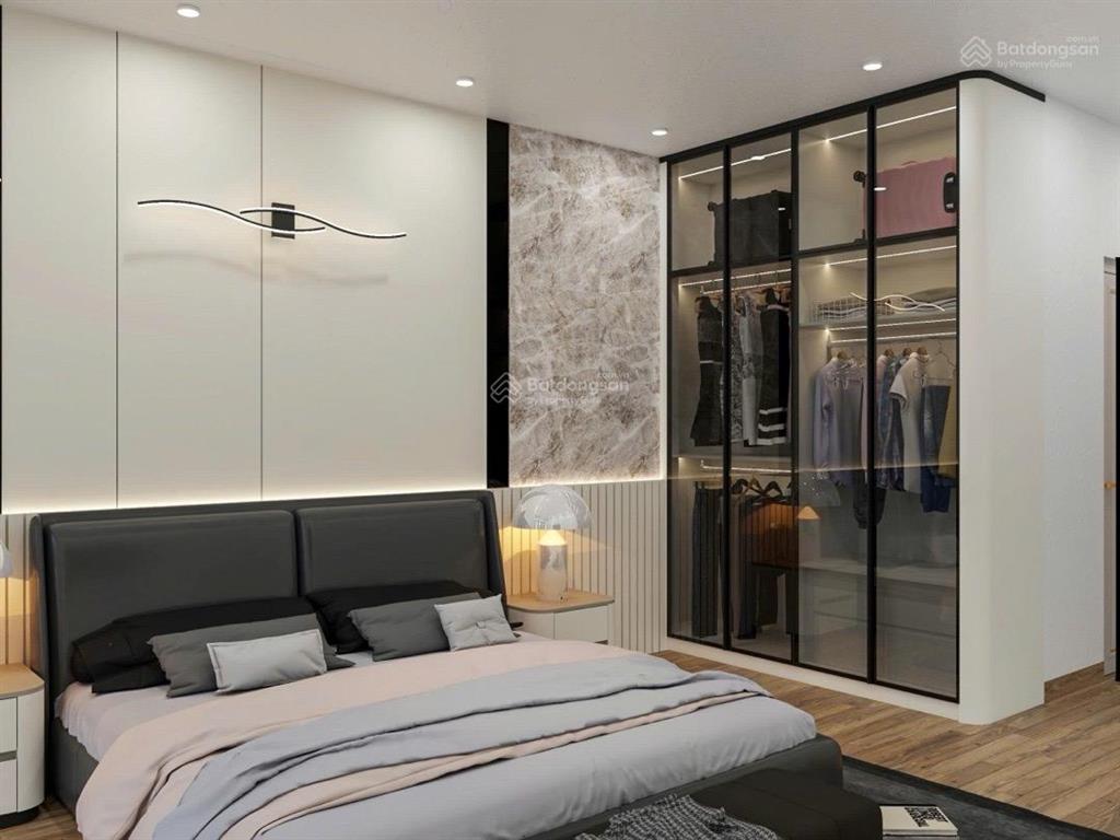 Nhà ở phường bồ đề long biên 75m2  xây 6 tầng thang máy  gara ôtô 7 chỗ  10m ra phố hồng tiến