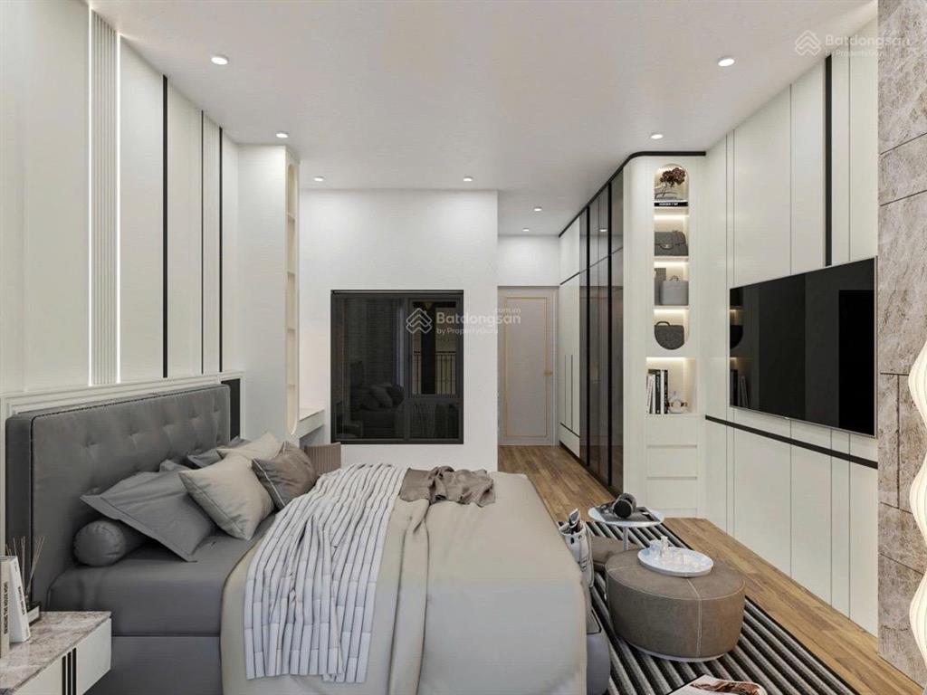 Nhà ở phường bồ đề long biên 75m2  xây 6 tầng thang máy  gara ôtô 7 chỗ  10m ra phố hồng tiến