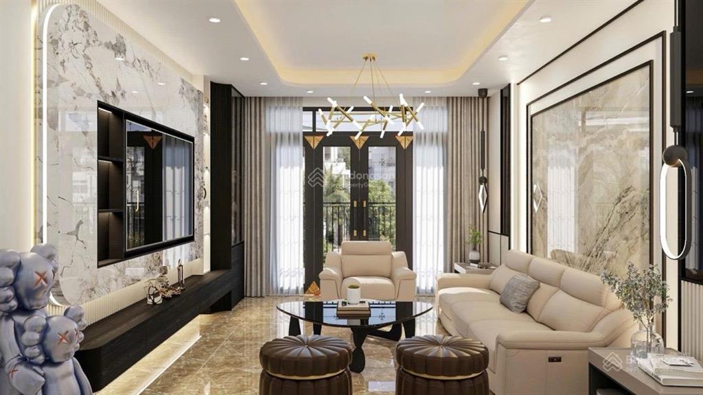 Nhà ở phường bồ đề long biên 75m2  xây 6 tầng thang máy  gara ôtô 7 chỗ  10m ra phố hồng tiến