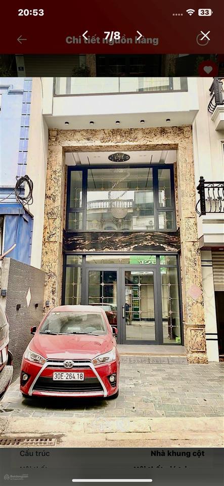 Nhà phố hồng tiến ngọc lâm 41,9 tỷ 90m 8 tầng thang máy đường nhiều ô tô tránh vị trí vàng
