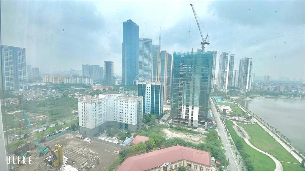 Bán căn hộ vừa duplex vừa penthouse cạnh hồ trung tâm cầu giấy tòa green park tower dương đình nghệ