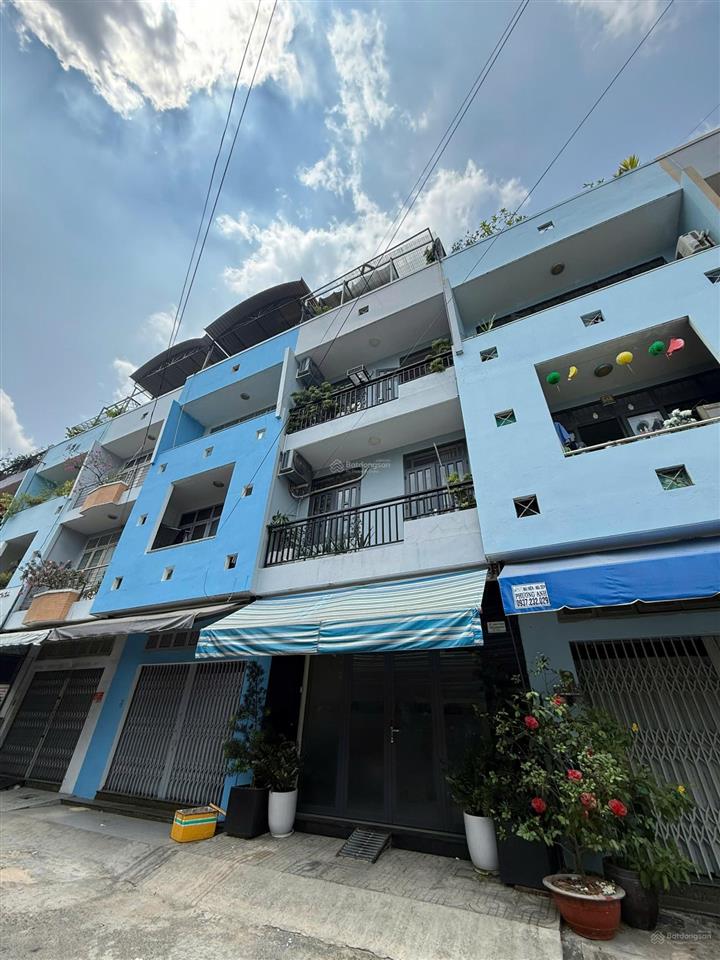 Hxt quay đầu  thông tứ phía! bán nhà hoàng hoa thám (41m2  sổ a4)  4 tầng. giáp phan đăng lưu