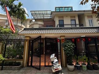 Biệt thự sân vườn tân tây đô 205m 4 tầng nhỉnh 23 tỷ phân lô ô tô tránh, gara riêng