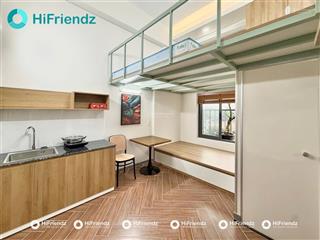 Cho thuê căn hộ dịch vụ full nội thất cửa sổ trời gần ufm  nhận oto tại lã xuân oai quận 9