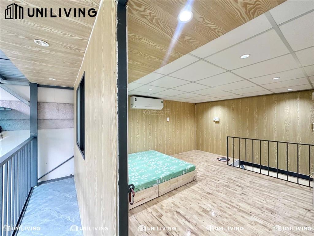 Căn hộ 1 trệt 1 lầu ban công full nội thất cho hộ gia đình gần vòng xoay phú hữu quận 9