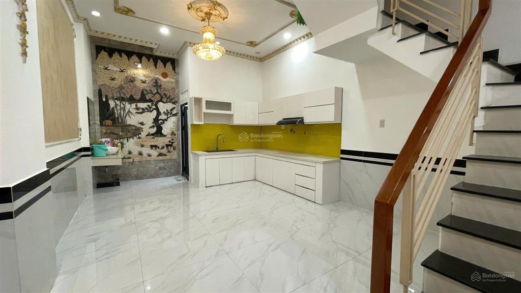 Bán nhà mới xây 1 trệt 2 lầu hẻm xe hơi đã hoàn công đường 22 linh đông, gần phạm văn đồng, 60,8m2