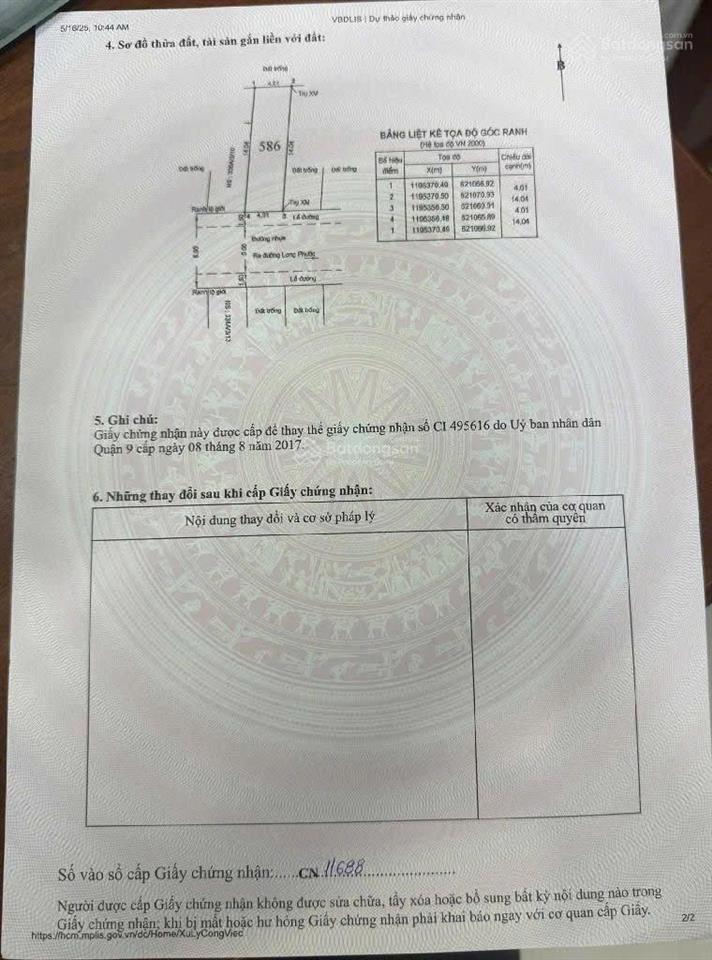 Vị trí trung tâm long phước q9 đẹp