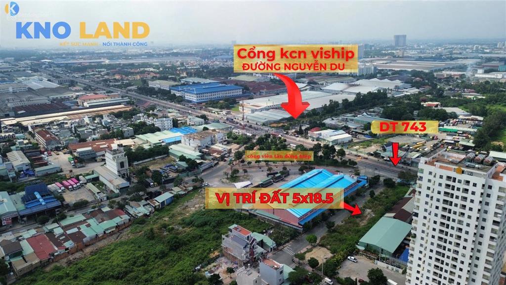 Hạ giá lô đất trục chính kdc phúc đạt tân đông hiệp dĩ an quá vip