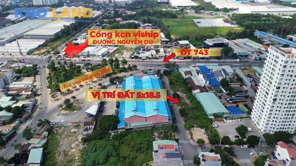 Hạ giá lô đất trục chính kdc phúc đạt tân đông hiệp dĩ an quá vip