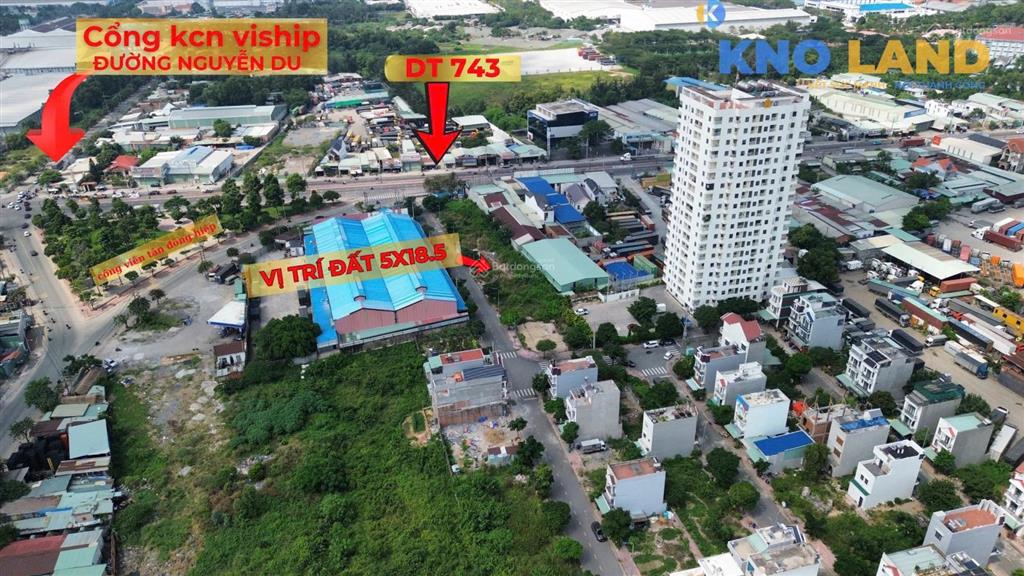 Hạ giá lô đất trục chính kdc phúc đạt tân đông hiệp dĩ an quá vip