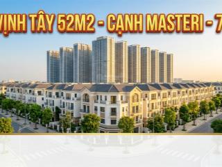 Vịnh tây 52m2  rẻ hơn căn 48m2  cắt lỗ sốc 7.5 tỷ  vinhomes ocean park 3