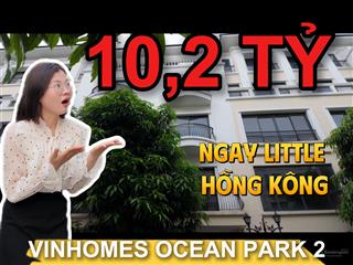 Cắt lỗ sâu liền kề san hô 70m2 gần little hồng kong tại vinhomes ocean park 2