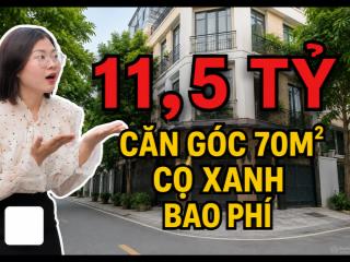 [vinhomes ocean park 2] căn góc cọ xanh cạnh chung cư, gần trường học  11,5 tỷ bao phí