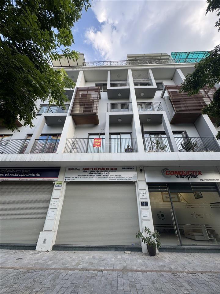 Bán gấp shophouse 99m2, 35 tỷ tại the manor central park, hoàng mai, hà nội