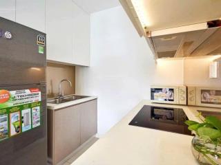 Ch millennium 1 pn (53 m2) full nội thất cho thuê giá 18 tr/th.  dung xem nhà thực tế