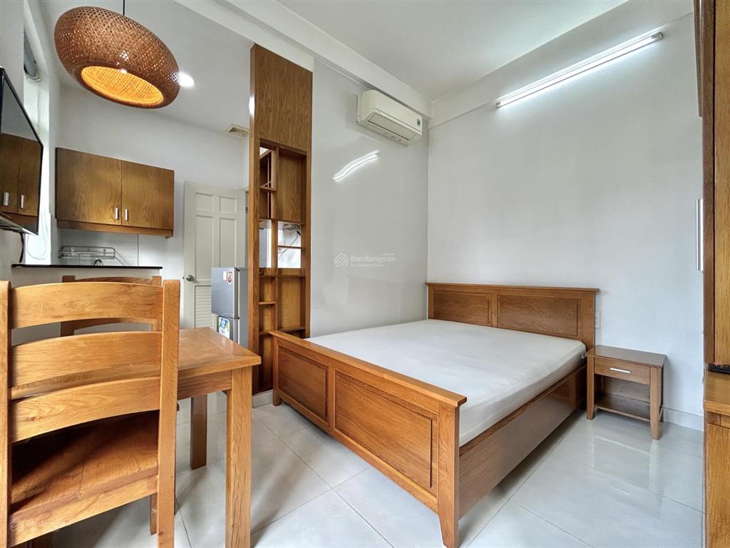 Căn hộ studio full nt, thang máy, bảo vệ khu sân bay, tân bình. kế bên công viên gia định