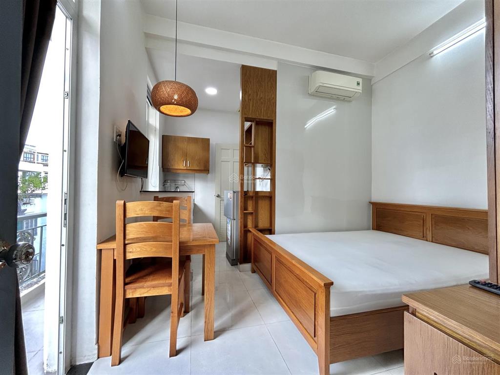 Căn hộ studio full nt, thang máy, bảo vệ khu sân bay, tân bình. kế bên công viên gia định