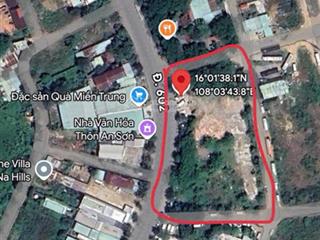 Chỉ 500m đến bà nà hills sở hữu quỹ đất 4 mặt tiền đẹp nhất đường 602