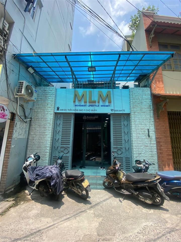 Bán nhà trần hưng đạo q5 ngang 5.3m nở hậu 8m đang cho thuê 23 tỷ