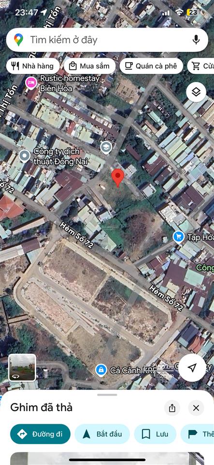 Đất gần nguyễn thị tồn bửu hoà, biên hoà, sổ riêng giá tốt 71m2