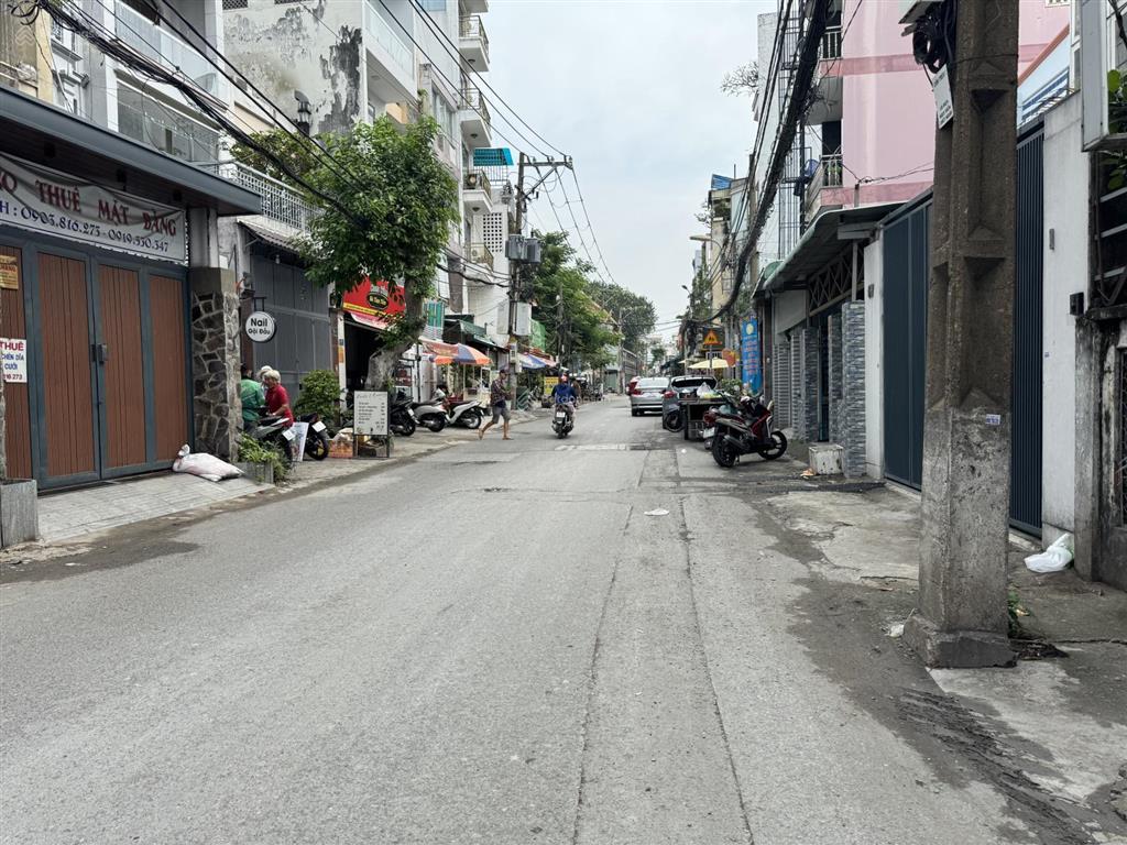 Bán đất tặng nhà cấp 4, mặt tiền nguyễn thượng hiền, phường 1, gò vấp. dt 77,5m2. giá 13,5 tỷ tl