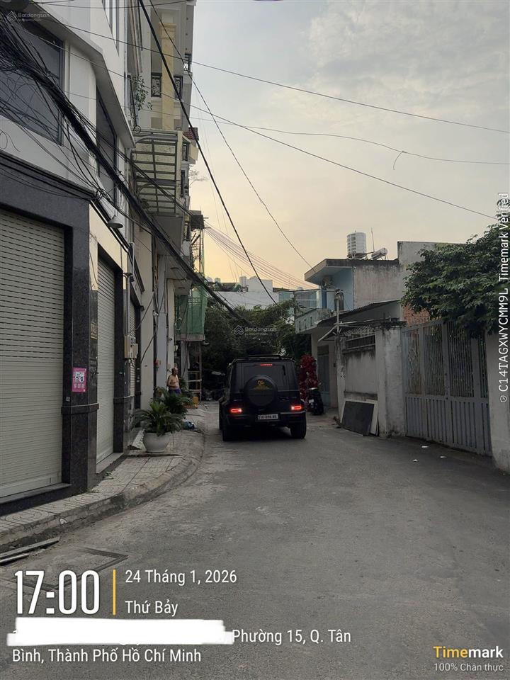 Nhà ngang lớn, tân bình, hẻm 7m, mặt tiền 5,4m. tiềm năng xây dòng tiền cao. giá 9,5 tỷ tl