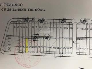 Bán đất mt đường số 25, khu tên lửa, dt (4x20m) giá 9.15 tỷ