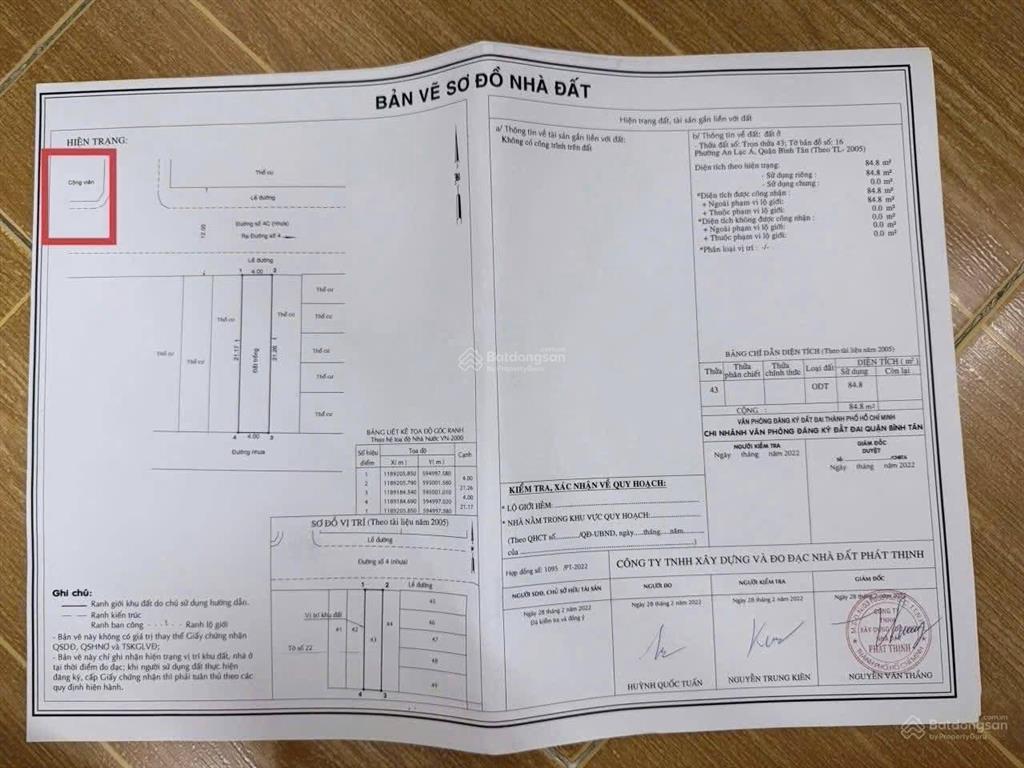 Bán đất đường số 4, khu tên lửa, đối diện công viên, dt (4x21m) giá 9.2 tỷ