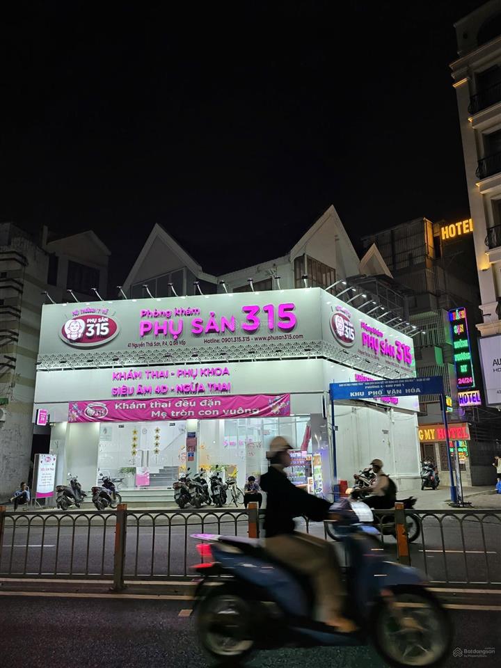 Siêu phẩm căn góc 2 lầu mt nguyễn thái sơn gv, 37 tỷ, dt 216m2 hđt 70tr