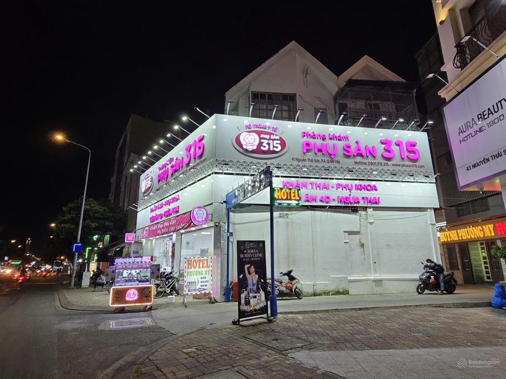 Siêu phẩm căn góc 2 lầu mt nguyễn thái sơn gv, 37 tỷ, dt 216m2 hđt 70tr
