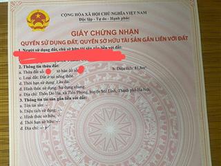 Bán đất tiền phong mê linh giá cắt lỗ chỉ 4x