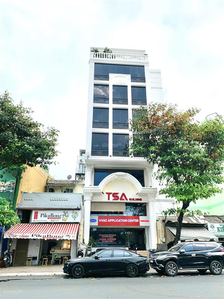 Building mặt tiền nguyễn phúc nguyên quận 3  dt 8x13m  hầm 7 tầng thang máy. hđt 140tr/th. 50 tỷ