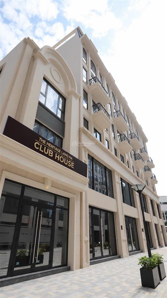 1 suất ngoại giao sở hữu liền kề the heritage 29 láng hạ. tài sản truyền đời. giá lại tốt ạ