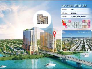 Căn hộ view sông đẳng cấp , tầng cao hiếm có tại spana , giá đầu tư từ sun group