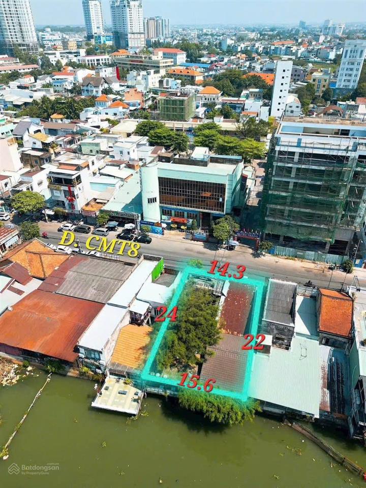 Đất mặt tiền đường cmt8  phường quyết thắng, tp. biên hoà, 345m2 nở hậu, 25 tỷ