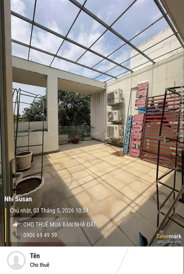 Cho thuê nhà 1 trệt 2 lầu. khu d2d. ph thống nhất. 0906 694 ***