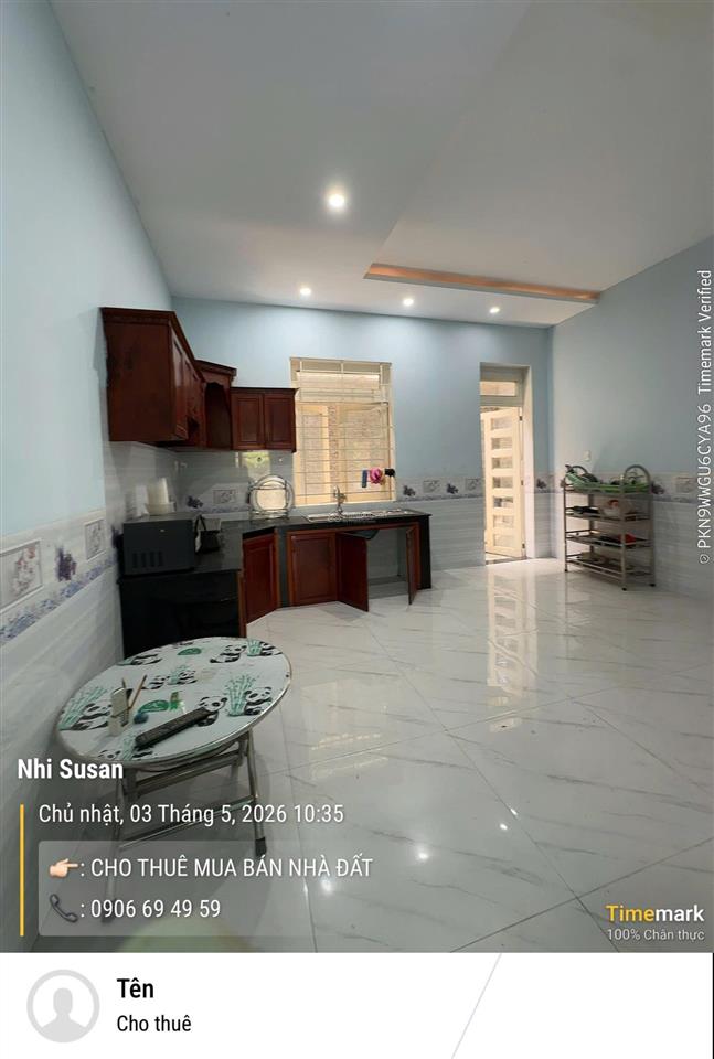 Cho thuê nhà 1 trệt 2 lầu. khu d2d. ph thống nhất. 0906 694 ***