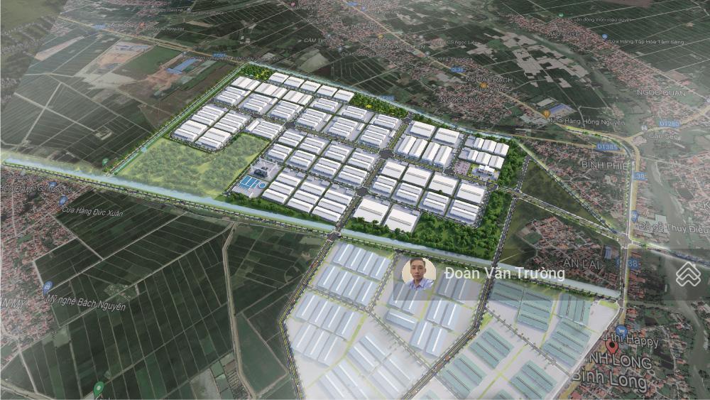 Chủ đầu tư an phát bán đất sản xuất tại kcn lương điền  ngọc liên. diện tích từ 1ha. giá 3tr/m2