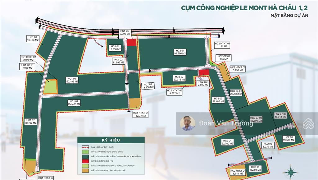Chủ đầu tư mở bán đất ccn hà châu 1  2 xã điềm thuỷ, tỉnh thái nguyên. dt 1ha. giá 2.75tr/m2