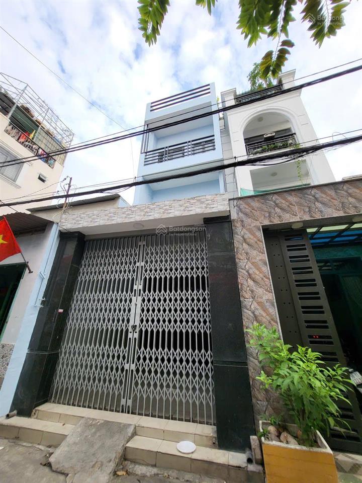 Nhà đông hưng thuận 3.6x17m 4 tầng hẻm xe tải thông song hành trường chinh 6.5 tỷ