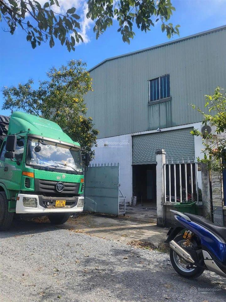 Cho thuê kho xưởng 630m tại bình mỹ, xe tải lớn vào tận nơi, điện 3 pha