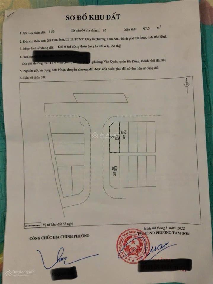 Bán lỗ! đất lô góc tại khu phố mới phúc tinh, p tam sơn, bn 97,5m2